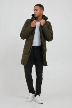 Indicode Jeans Parkas Winterparka Fido Heren Groen / Kaki / Olijfgroen -Herenkleding Winkel 00bdfdc2af1160247fe06a034f241d93