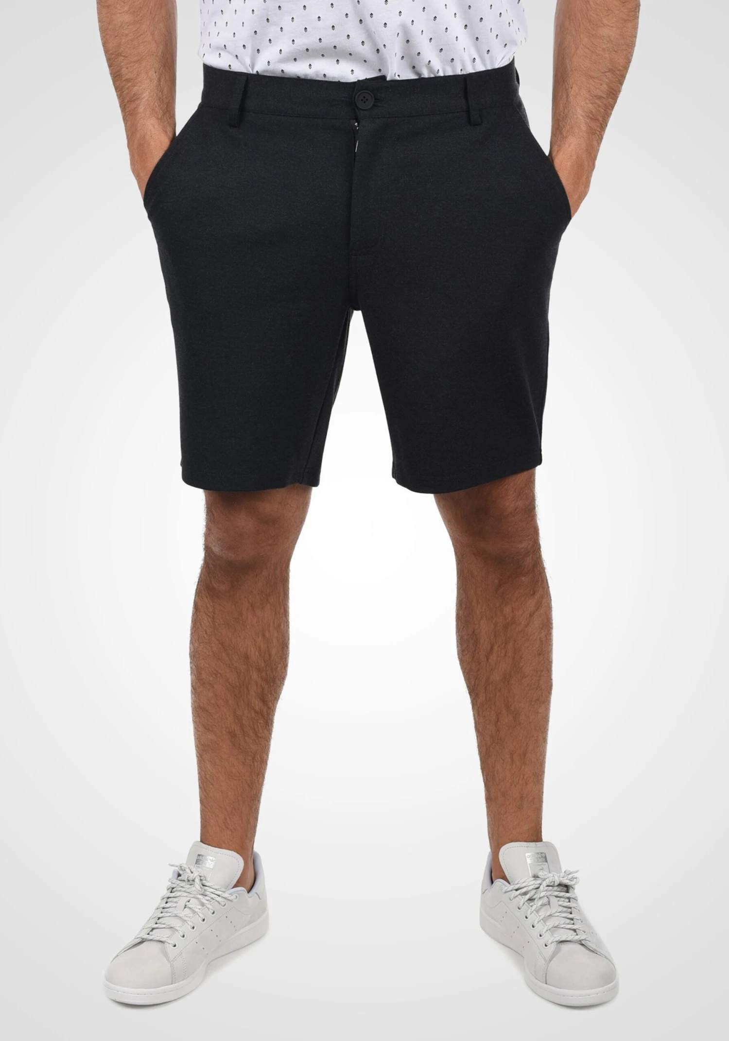 Blend Chino Shorts Regular Chino Pancho Heren Antraciet 4 Blend Chino Shorts Regular Chino Pancho Heren Antraciet - Afbeelding 2