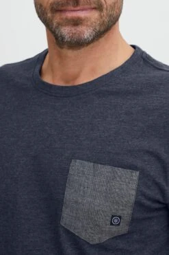 Longsleeves Shirt Dante Heren Navy -Herenkleding Winkel 042a6a1e8e970f3497bea29431abd686