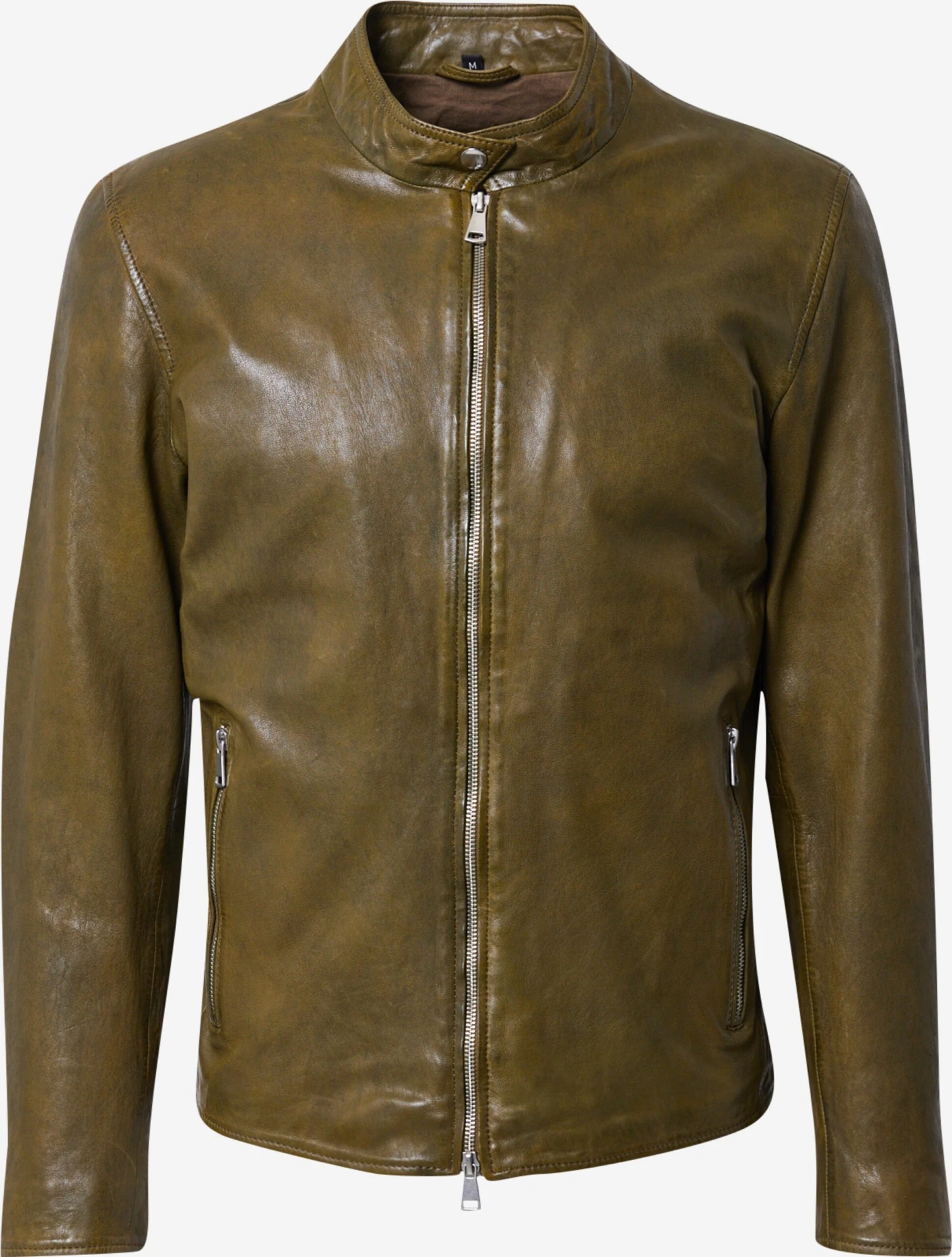 Freaky Nation Leren Jassen Tussenjas Ribe Heren Olijfgroen 3 Freaky Nation Leren Jassen Tussenjas Ribe Heren Olijfgroen