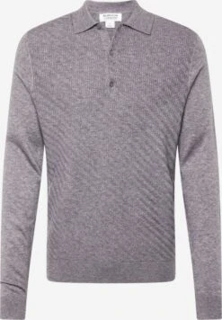 V-hals Truien Trui Heren Grafiet