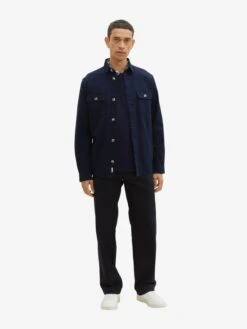 Tom Tailor Polos Shirt Heren Marine -Herenkleding Winkel 081765c7385403f2f4023d9d7218df7f