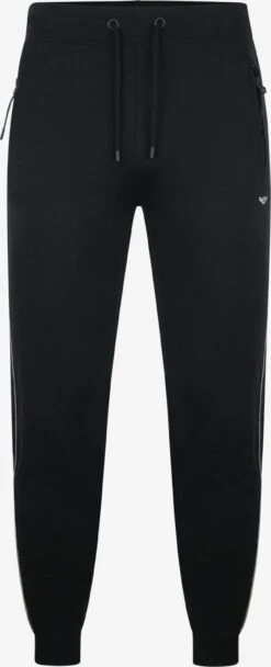 Threadbare Sweatpants Tapered Broek Morris Heren Zwart
