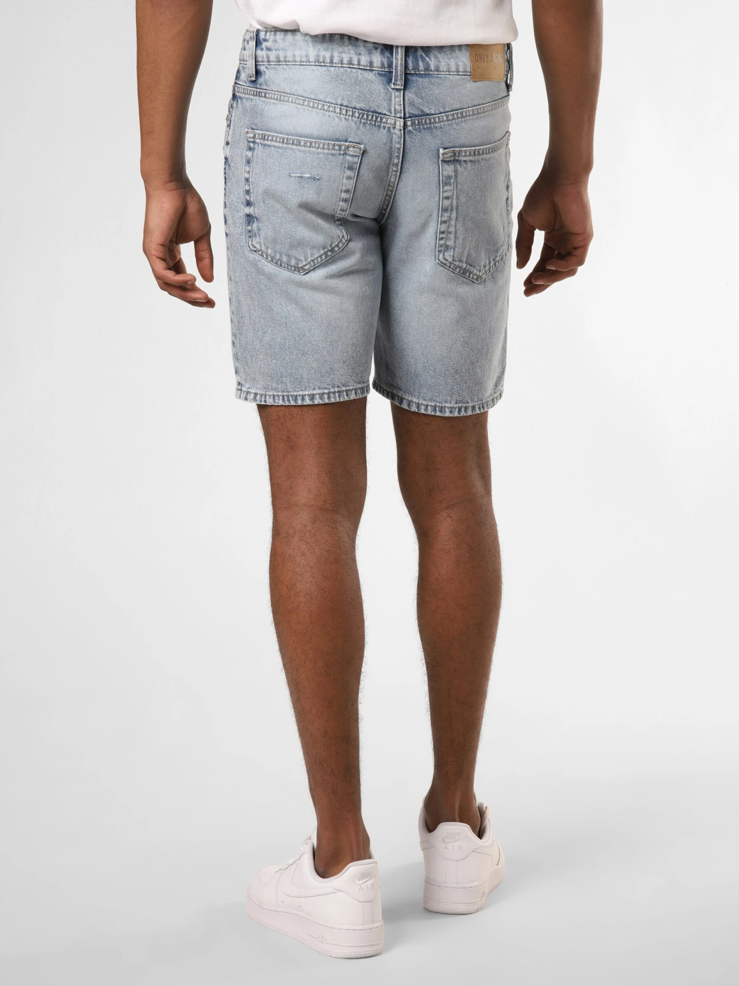 Only & Sons Denim Shorts Regular Jeans Edge Heren Blauw 6 Only & Sons Denim Shorts Regular Jeans Edge Heren Blauw - Afbeelding 4
