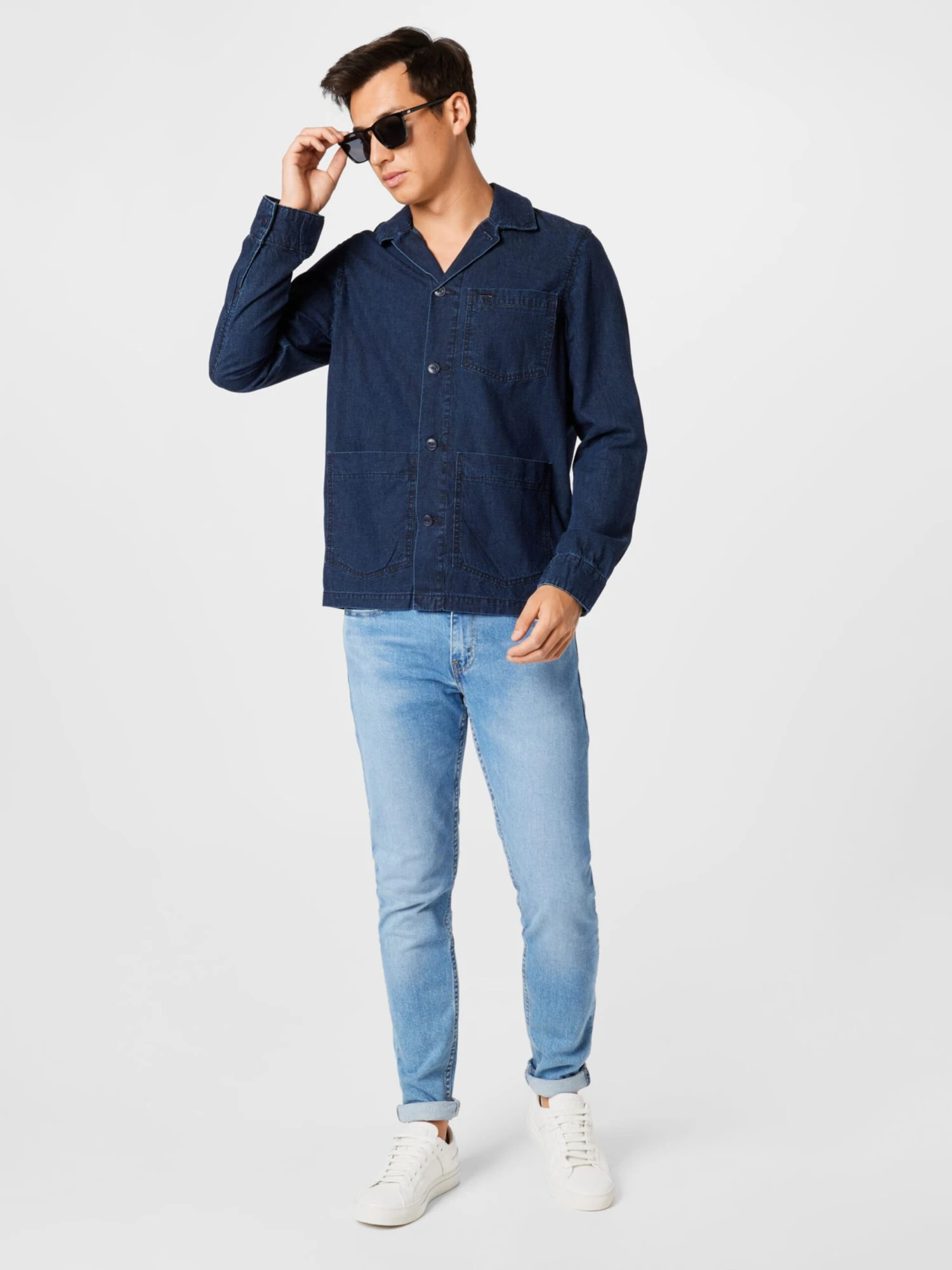 S.Oliver BLACK LABEL Spijkerjassen Tussenjas Heren Beige 6 S.Oliver BLACK LABEL Spijkerjassen Tussenjas Heren Beige - Afbeelding 4