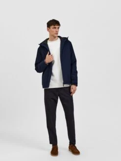 Selected Homme Tussenjassen Tussenjas Atlas Heren Nachtblauw -Herenkleding Winkel 09d7490a0f68c74824a1b294ccd3cbe5