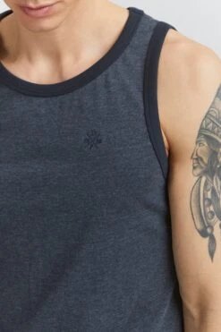 Tanktops Shirt Heren Donkerblauw -Herenkleding Winkel 0b18e2d603c79dbb03272131e21b0991