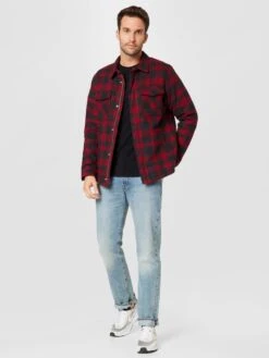 Tussenjassen Tussenjas Craft Heren Rood -Herenkleding Winkel 0c1395789854881c5172802548522a60