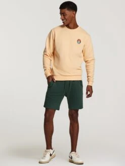 Shiwi Sweat Shorts Regular Broek Steve Heren Donkergroen -Herenkleding Winkel 0e45d27c6845b6b0d7f81a2cb5cec76b