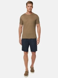 Chino Shorts Regular Bandplooibroek Heren Navy -Herenkleding Winkel 0f9b9234f6dfe6cc2c12a606333447b2