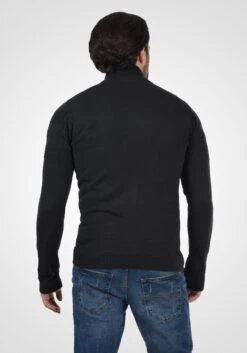 Solid Vesten Gebreid Vest Barama Heren Zwart -Herenkleding Winkel 107d24ef734325f81b8d6d4fa57ed904