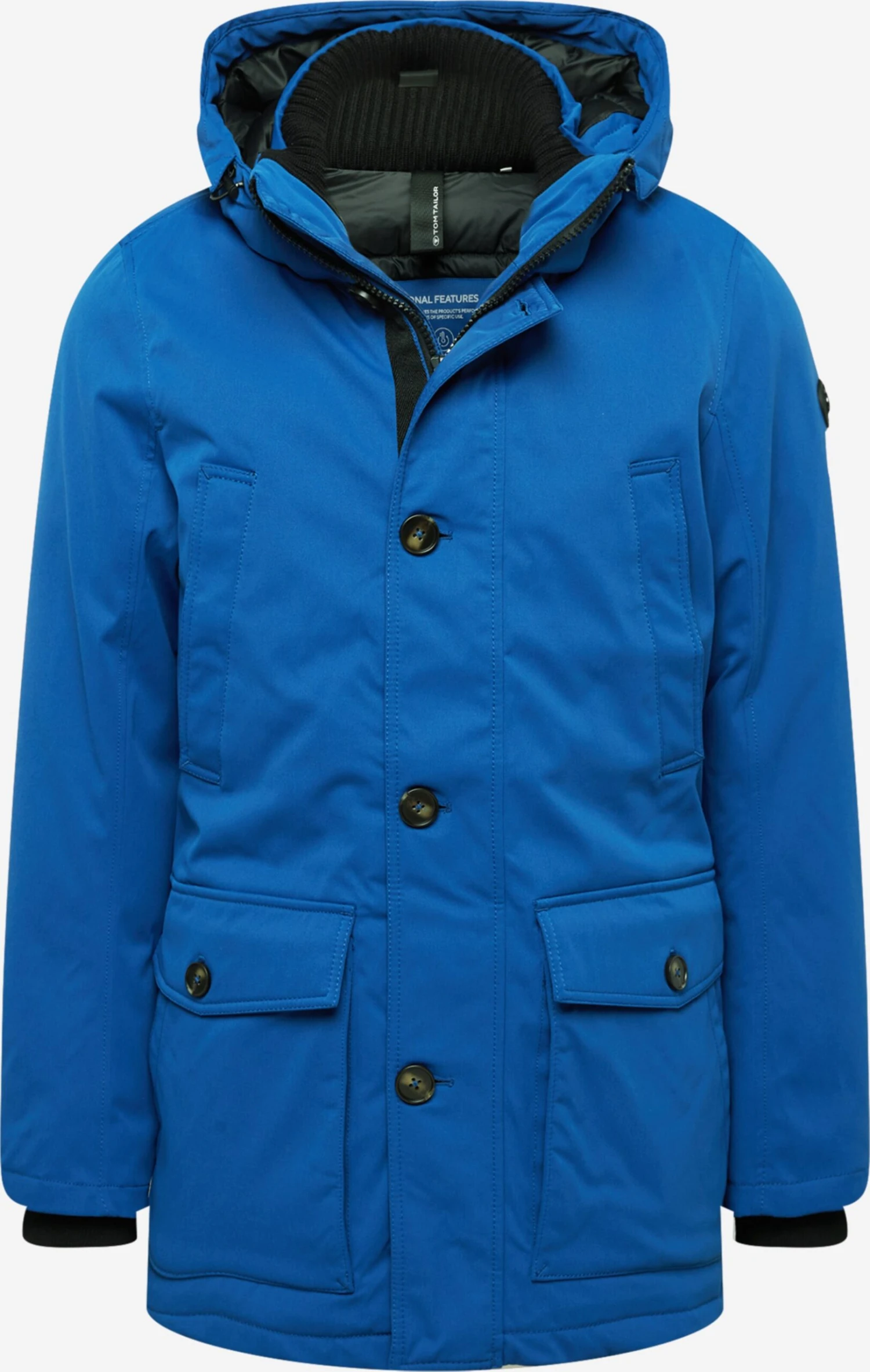 Tom Tailor Parkas Winterparka Arctic Heren Hemelsblauw 3 Tom Tailor Parkas Winterparka Arctic Heren Hemelsblauw