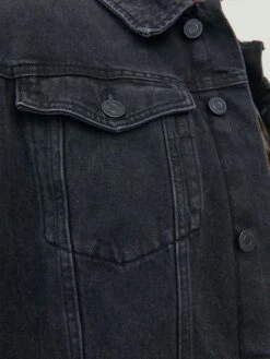 Spijkerjassen Tussenjas Jean Heren Zwart -Herenkleding Winkel 123b5f4511fec32cd3276f8578aeb46f