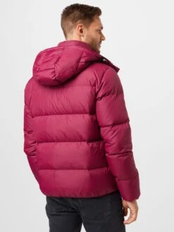 Calvin Klein Jeans Gewatteerde Jassen Winterjas Heren Framboos -Herenkleding Winkel 15b9252955652e5a04bc279e6d54f3df
