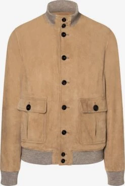 Leren Jassen Tussenjas Emanuel Heren Bruin