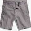 G-Star Raw Chino Shorts Slimfit Chino Heren Grijs -Herenkleding Winkel 16eaf07ad5a10b2909c20e0389b2a87e
