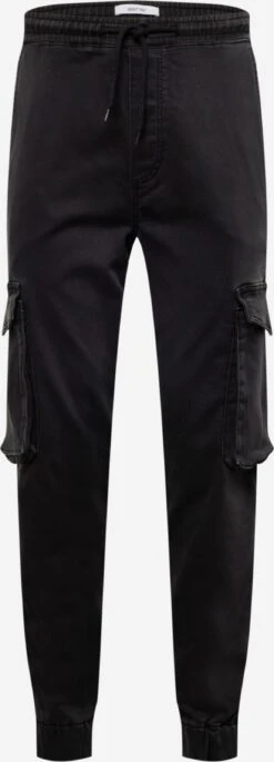 About You Cargobroeken Tapered Cargobroek Jake Heren Zwart