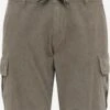 QS By S.Oliver Cargo Shorts Regular Cargobroek Heren Donkerbruin