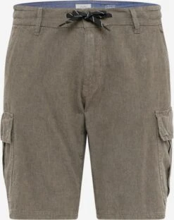 QS By S.Oliver Cargo Shorts Regular Cargobroek Heren Donkerbruin