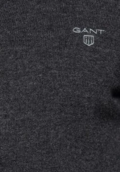 Gant Vesten Gebreid Vest Heren Antraciet -Herenkleding Winkel 1c3db722f12ed7f0bed10a36b8ead9db