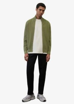 Marc O'Polo Vesten Gebreid Vest Heren Groen -Herenkleding Winkel 1c3e8ba69b84dbeb3d588910c721f6fd