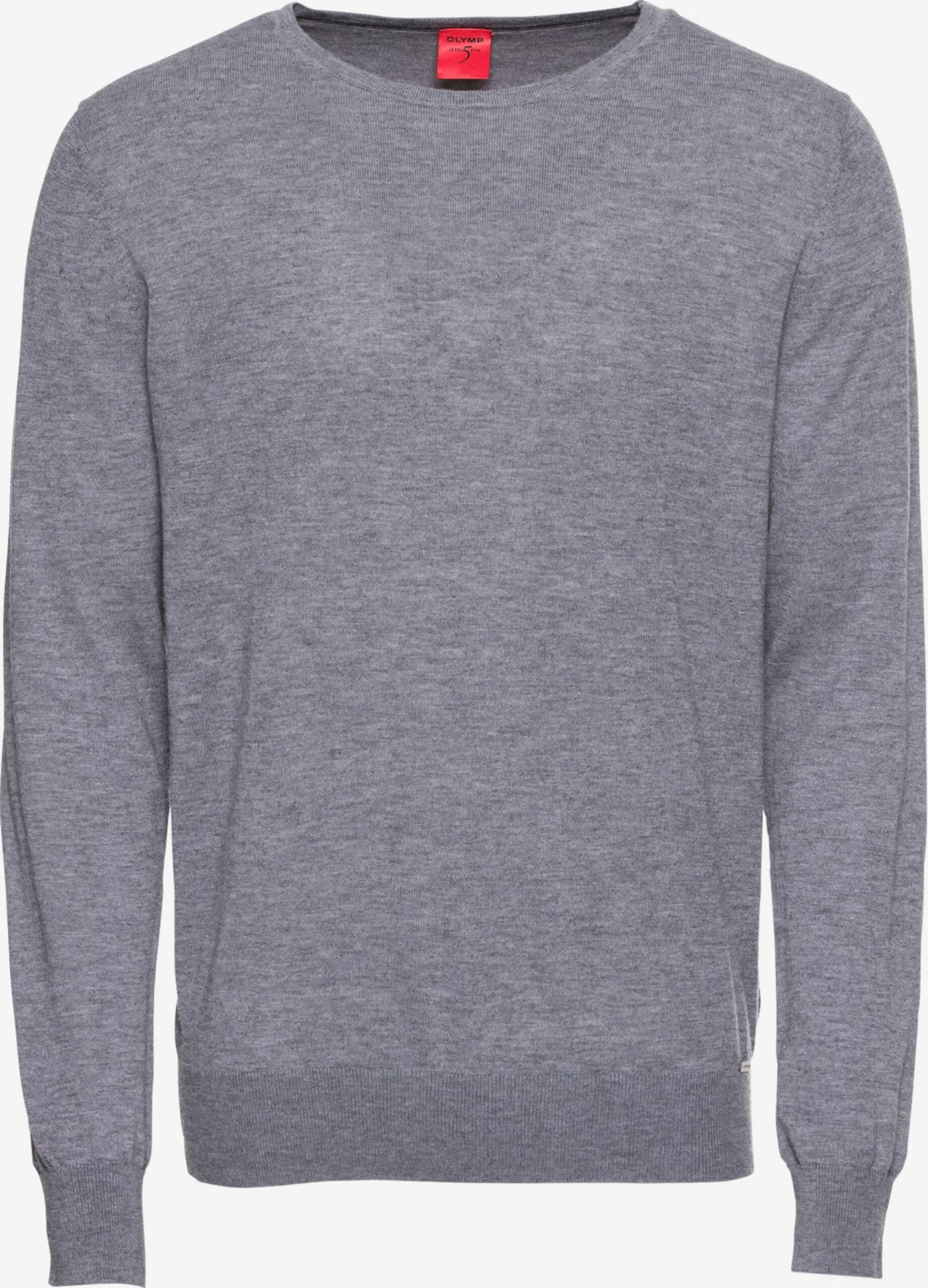 OLYMP Crewneck Truien Trui Heren Grijs Gemêleerd 3 OLYMP Crewneck Truien Trui Heren Grijs Gemêleerd