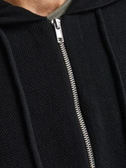 Jack & Jones Vesten Gebreid Vest Hill Heren Zwart -Herenkleding Winkel 1dc033322d71b9ec6314a5b616c7ff78