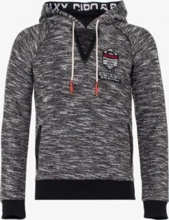 Cipo & Baxx Hoodies Trui Heren Grijs