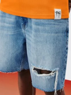 Denim Shorts Regular Jeans Sena Heren Blauw -Herenkleding Winkel 1e06d156818fd910dc7a8f545d562d54