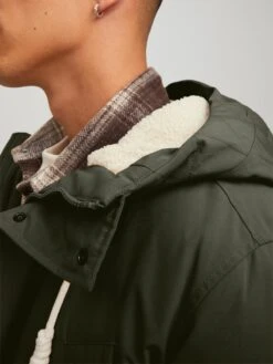 Jack & Jones Parkas Winterparka Mash Heren Donkergroen -Herenkleding Winkel 1e7d061e829906a90d453c0ac1433e8d