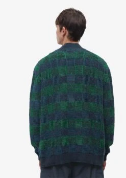 Marc O'Polo DENIM Crewneck Truien Trui Heren Blauw / Groen -Herenkleding Winkel 206716f6c709b3a3c22cd87a45d683ce