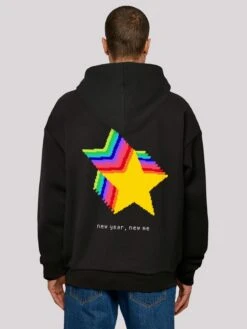 F4NT4STIC Hoodies Trui SIlvester Party Happy People Only Heren Zwart -Herenkleding Winkel 20b5f3746c6cdf725330310489932337