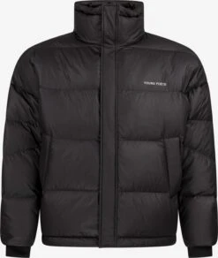 Winterjassen Winterjas Mika Heren Zwart