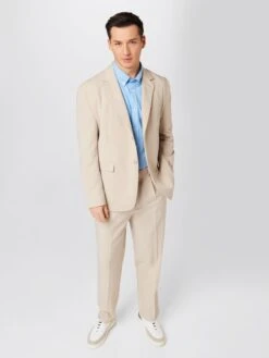 Pantalons Regular Broek Leif By Levin Hotho Heren Beige -Herenkleding Winkel 2273e4598fcfbf342d3dff0f31822590