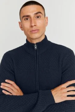 Solid Crewneck Truien Trui SDClive CA Heren Donkerblauw -Herenkleding Winkel 2399e1f7d8f1961ccb111d75e697ae30