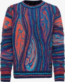 CARLO COLUCCI Crewneck Truien Trui Cioè Heren Navy