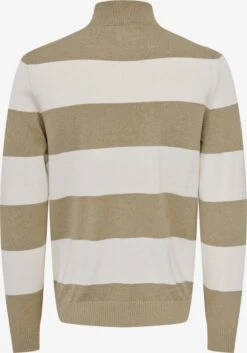 Only & Sons Coltruien Trui Rex Heren Ecru / Donkerbeige -Herenkleding Winkel 264e1d2514fdf85b781008bd799abc95