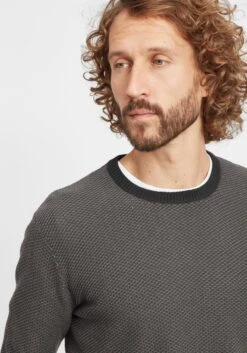 Solid Crewneck Truien Trui Dumon Heren Zwart -Herenkleding Winkel 26efef738b666c77ffdf7146441d03e2