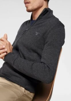 Gant Vesten Gebreid Vest Heren Antraciet -Herenkleding Winkel 27fc990e7c61fb5660e4c803a4390582