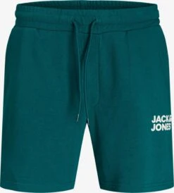 Jack & Jones Sweat Shorts Regular Broek BEX Heren Smaragd
