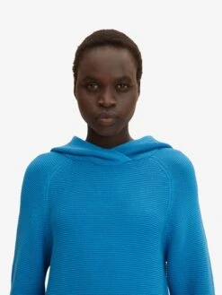 Tom Tailor Hoodies Trui Heren Royal Blue/koningsblauw -Herenkleding Winkel 2a67a27021b46c5e4a7ee474357cb97f