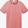 Tom Tailor Polos Shirt Heren Lichtroze