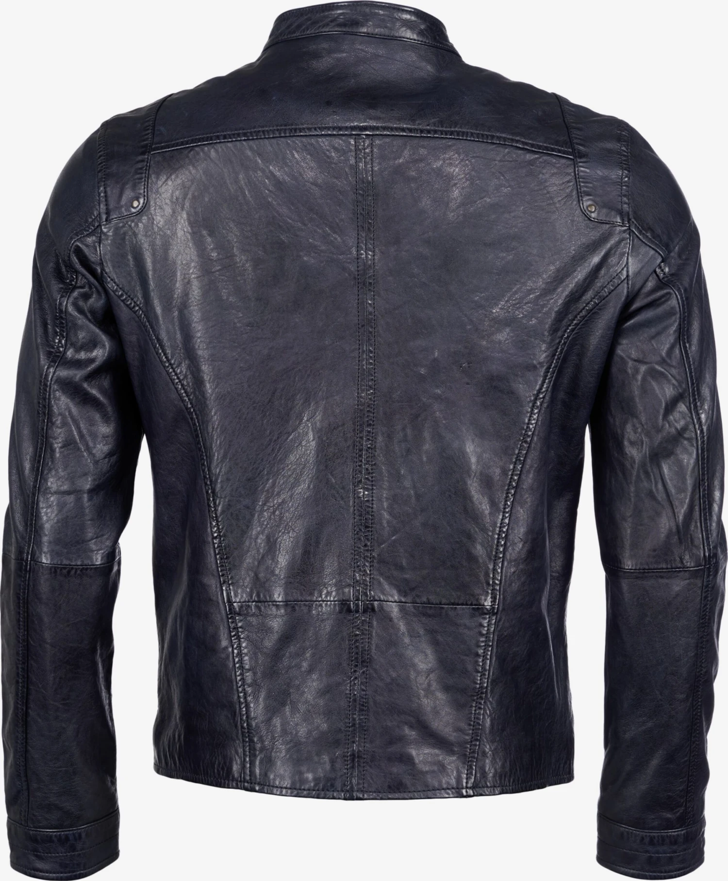 Maze Leren Jassen Tussenjas Puckham Heren Nachtblauw 4 Maze Leren Jassen Tussenjas Puckham Heren Nachtblauw - Afbeelding 2