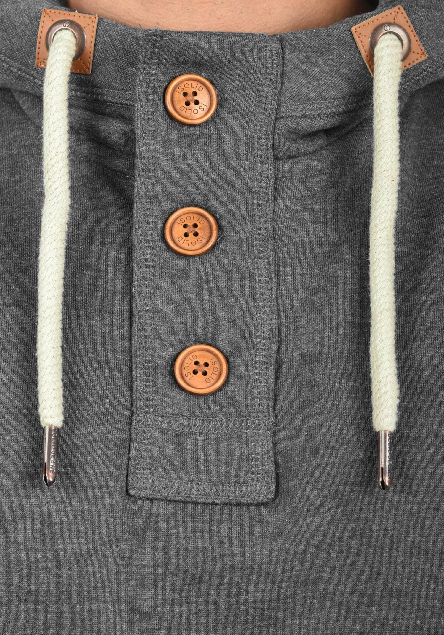 Solid Hoodies Trui TripStrip Heren Grijs 7 Solid Hoodies Trui TripStrip Heren Grijs - Afbeelding 5