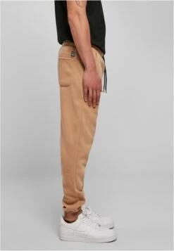 URBAN CLASSICS Sweatpants Tapered Broek Heren Sand -Herenkleding Winkel 2f592298add9c8a515c896334f34ed81
