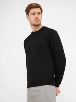 Clipper Crewneck Truien Trui Milan Heren Zwart -Herenkleding Winkel 2f826f6e78f76f7ea6450c705109900f