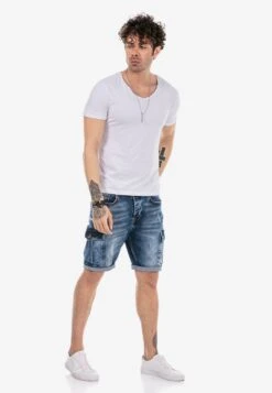 Denim Shorts Regular Jeans Wakefield Heren Blauw -Herenkleding Winkel 302f12e4e93a4f1a923701900bfec718