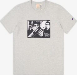 T-shirts Shirt Heren Lichtgrijs