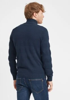 Blend Coltruien Trui Gaspar Heren Blauw / Marine / Navy / Donkerblauw -Herenkleding Winkel 337af101495e9971654667f76368534b