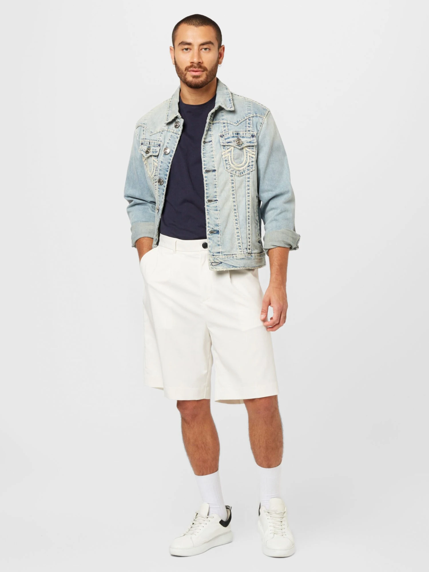 True Religion Spijkerjassen Tussenjas JIMMY Heren Lichtblauw 7 True Religion Spijkerjassen Tussenjas JIMMY Heren Lichtblauw - Afbeelding 5